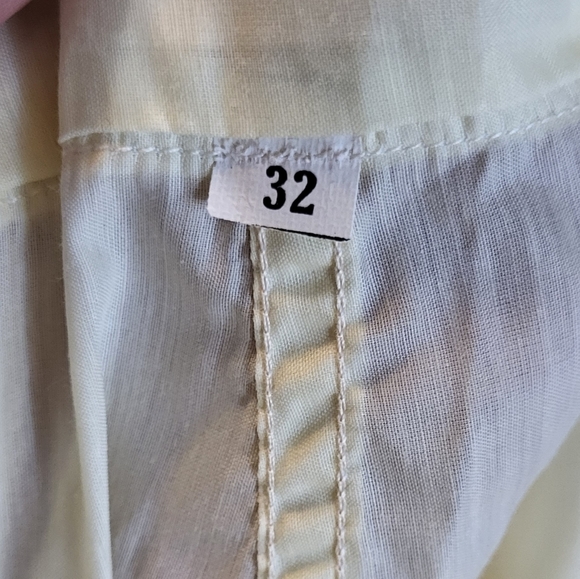 Vintage Light Yellow Schrank 2 PC Pajama Set - Picture 11 of 12